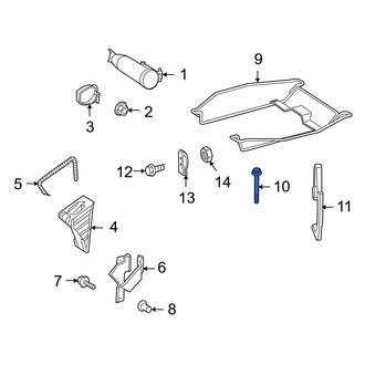 Dodge OE - Spare Tire Bolt