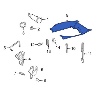 Dodge OE - Spare Tire Bracket