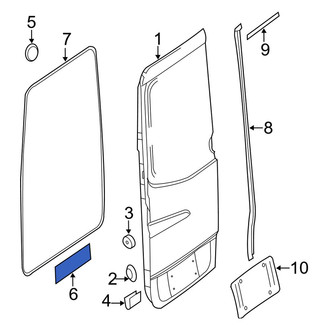 Dodge OE - Door Shell Insulator