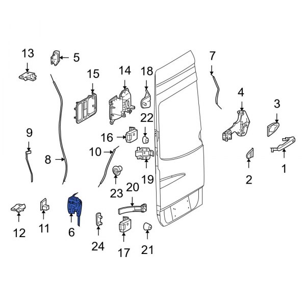 Door Latch Assembly