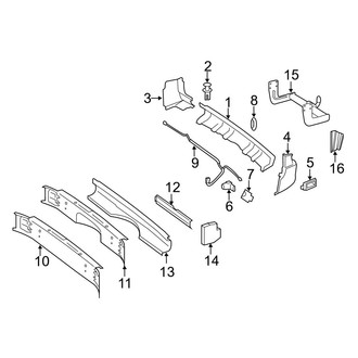 Dodge OE - Rear Bumper - Bumper & Components