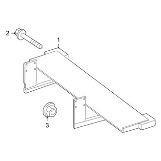 Dodge OE - Rear Bumper - Step Assembly (Wide), (Extended Cargo Van / Standard Cargo Van / Standard Passenger Van)