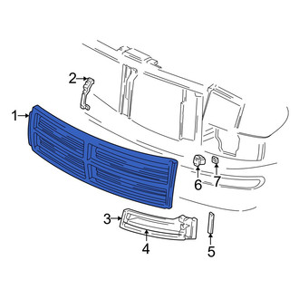 Dodge OE - Front Grille
