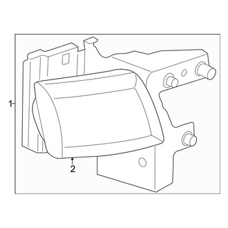 Dodge OE - Front Lamps - Headlamp Components
