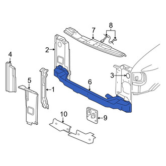 Dodge OE - Front Lower Radiator Support Panel