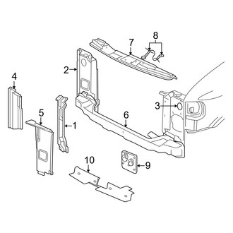 Dodge OE - Radiator Support