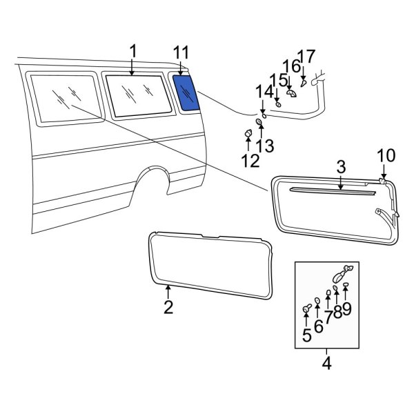 Side Panel Glass