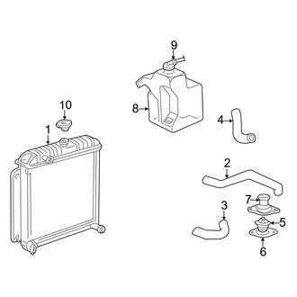 Dodge OE - Cooling - Radiator & Components (5.2L / 5.9L)