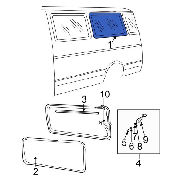 Side Panel Glass