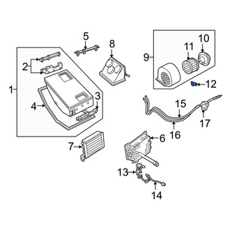 Dodge OE - Front HVAC Blower Motor Resistor