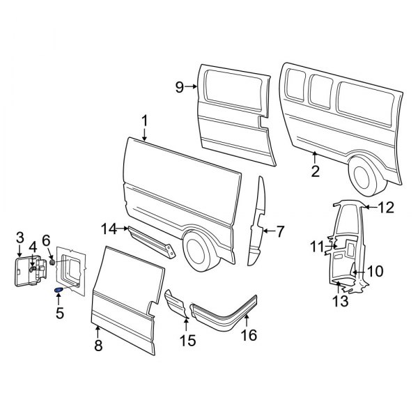 Fuel Door Bumper