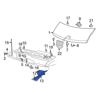 Dodge OE - Front Hood Release Cable