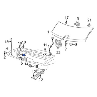 Dodge OE - Front Hood Latch