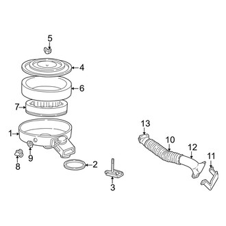Dodge OE - Engine - Air Intake (Base 3.9L)