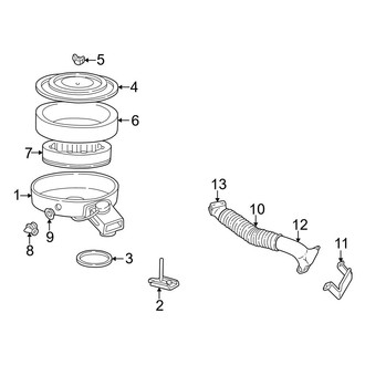 Dodge OE - Engine - Air Intake (Base 5.2L / 5.9L)
