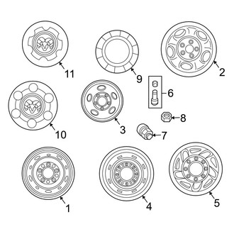 Dodge OE - Wheels
