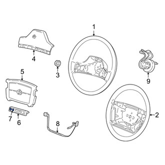 Dodge OE - Left Cruise Control Switch