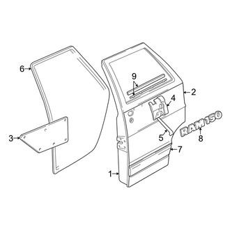 Dodge OE - Door & Components