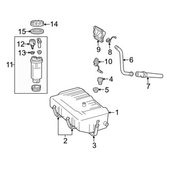 Dodge OE - Fuel System Components