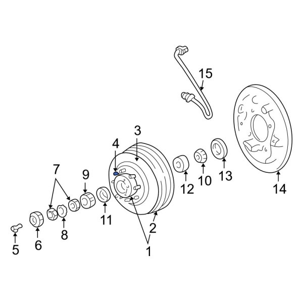 Wheel Lug Stud