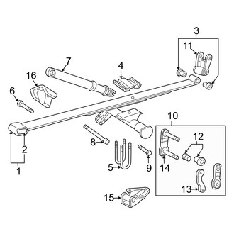 Dodge OE - Rear Suspension - Suspension Components