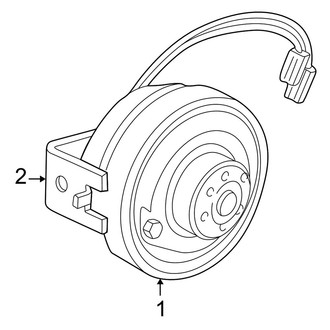 Dodge OE - Electrical - Horn