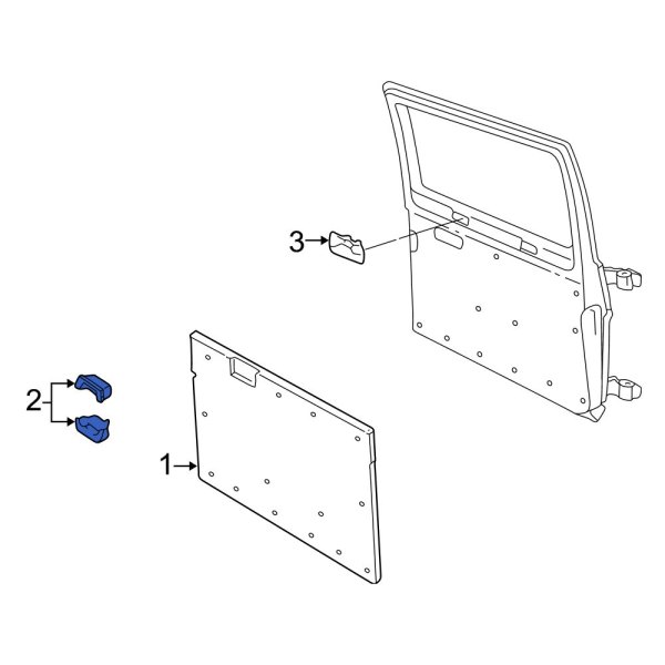 Interior Door Handle Trim