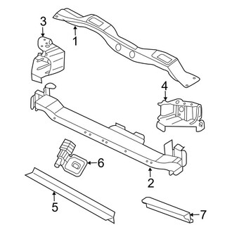 Dodge OE - Radiator Support
