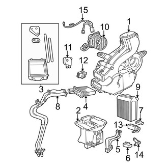 Dodge OE - Air Conditioner & Heater - Auxiliary A/C & Heater Unit