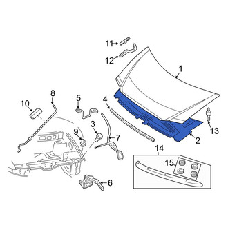 Dodge OE - Front Hood Insulation Pad