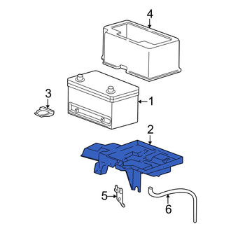 Dodge OE - Battery Tray