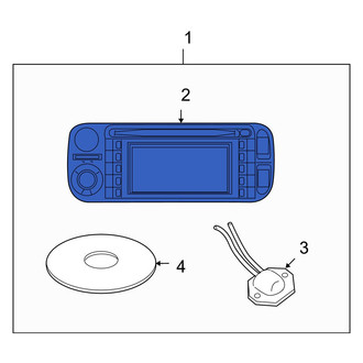 Dodge OE - Radio Control Unit