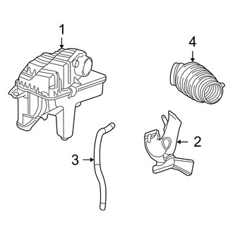 Dodge OE - Engine / Transaxle - Air Intake (2.4L)