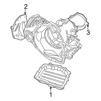 Dodge OE - Engine / Transaxle - Transaxle Parts (3.3L 4-Speed)