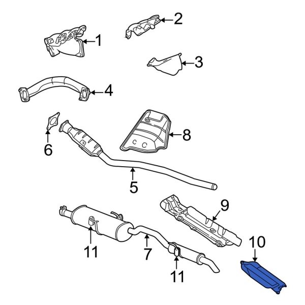 Floor Pan Heat Shield