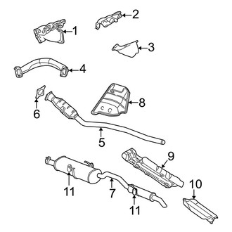 Dodge OE - Exhaust System - Exhaust Components