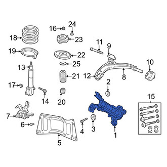 Dodge OE - Front Suspension Subframe Crossmember