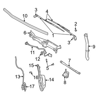 Dodge OE - Windshield - Wiper & Washer Components
