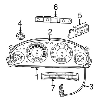 Dodge OE - Instrument Panel - Cluster & Switches