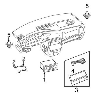 Dodge OE - Instrument Panel - Sound System