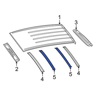 Dodge OE - Roof Bow