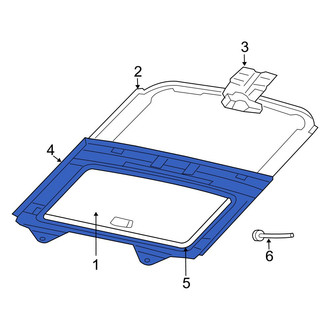 Dodge OE - Sunroof Cover