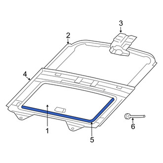 Dodge OE - Sunroof Seal
