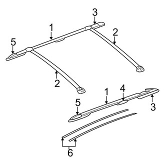 Dodge OE - Roof - Luggage Carrier