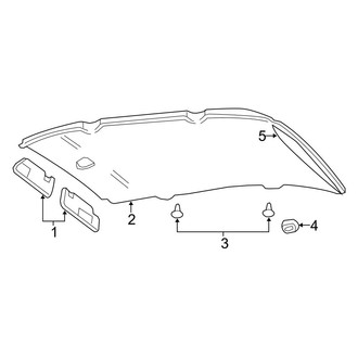 Dodge OE - Roof - Interior Trim