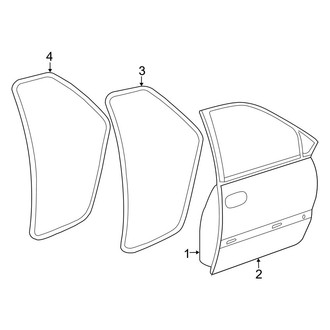 Dodge OE - Front Door - Door & Components