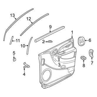 Dodge OE - Front Door - Interior Trim