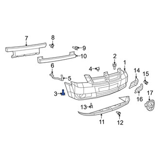 Dodge OE - Bumper Cover Screw