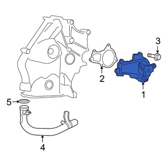 Dodge OE - Engine Water Pump
