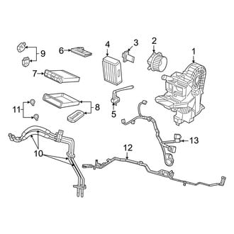 Dodge OE - Air Conditioner & Heater - Auxiliary A/C & Heater Unit